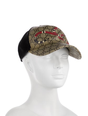 Gucci Coated Canvas Trucker Hat