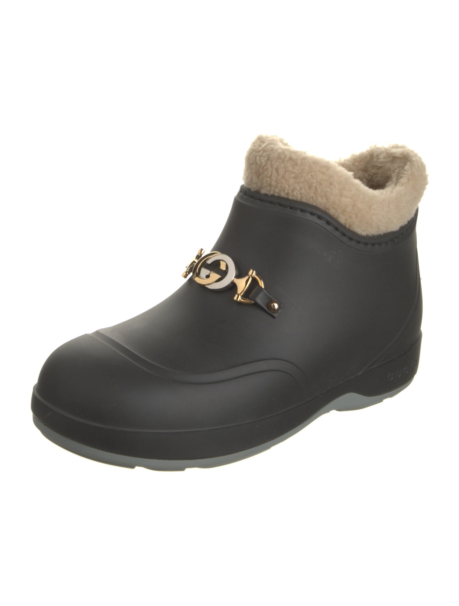 Gucci Interlocking G Horsebit Rubber Rain Boots