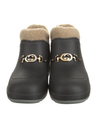 Gucci Interlocking G Horsebit Rubber Rain Boots
