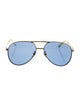 Gucci Aviator Mirrored Sunglasses