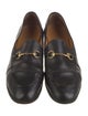Gucci Horsebit Accent Leather Loafers