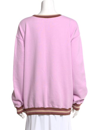 Gucci Graphic Print Crew Neck Sweatshirt