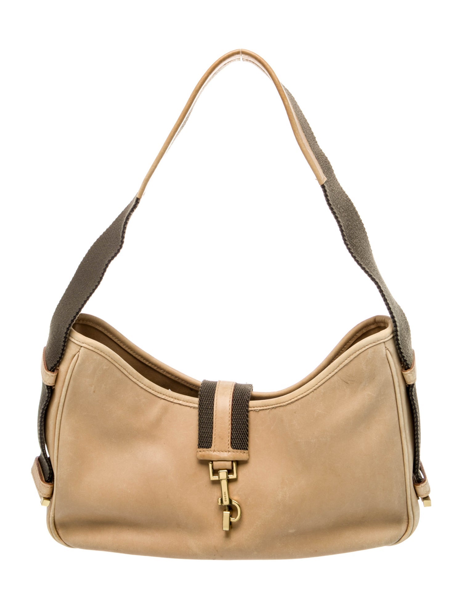 Gucci Leather Shoulder Bag Vintage