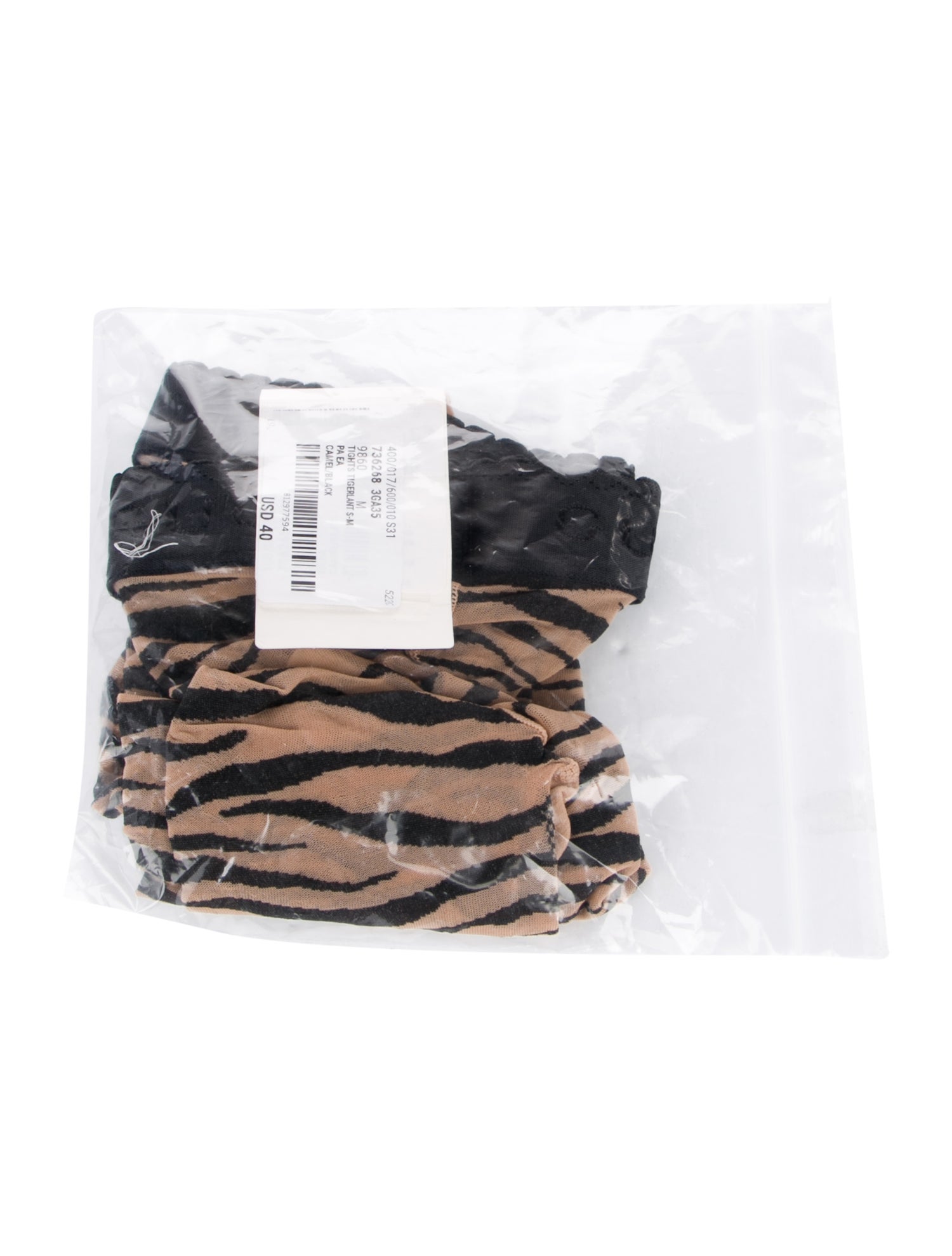 Gucci Animal Print Tights w/Tags