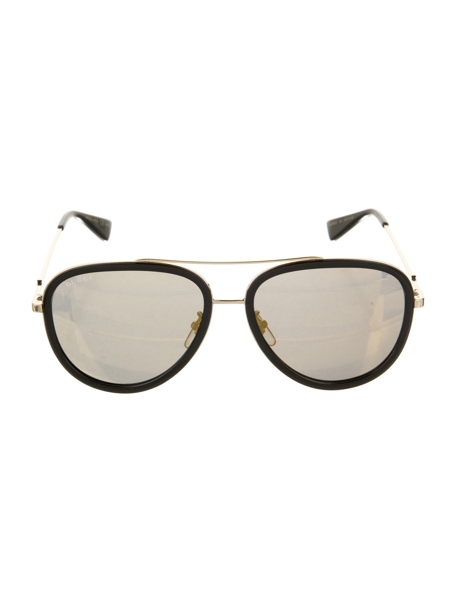 Gucci Aviator Mirrored Sunglasses