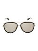 Gucci Aviator Mirrored Sunglasses