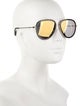 Gucci Aviator Mirrored Sunglasses