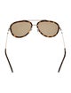 Gucci Aviator Tinted Sunglasses