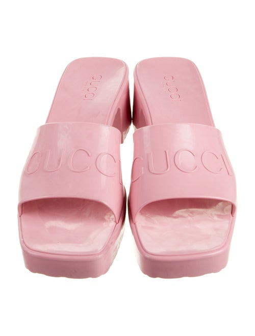 Gucci Rubber Mules