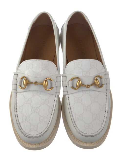 Gucci Horsebit Accent Leather Boat Shoes