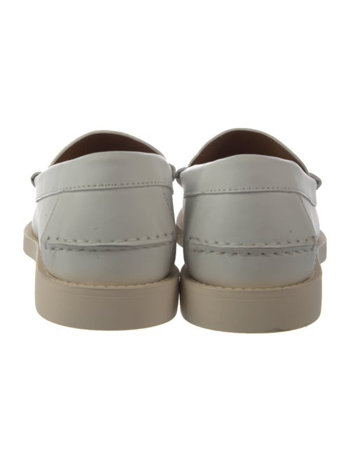 Gucci Horsebit Accent Leather Boat Shoes