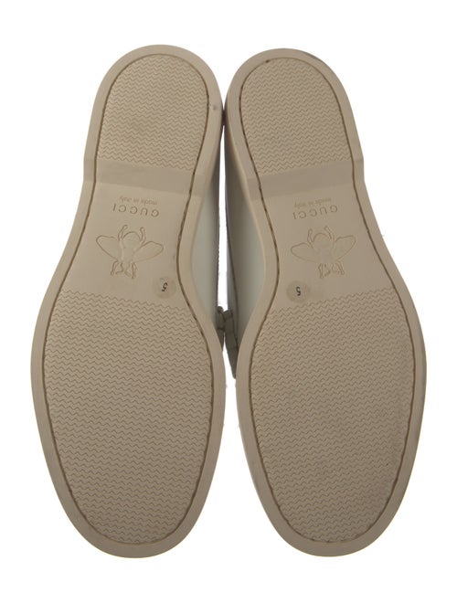 Gucci Horsebit Accent Leather Boat Shoes