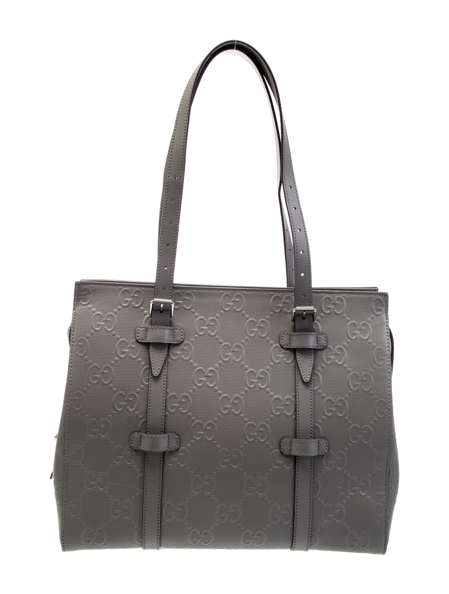 Gucci GG Embossed Top Handle Bag