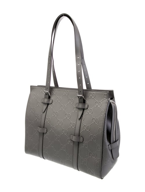 Gucci GG Embossed Top Handle Bag