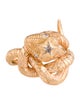 Gucci 18K Diamond Snake Cocktail Ring