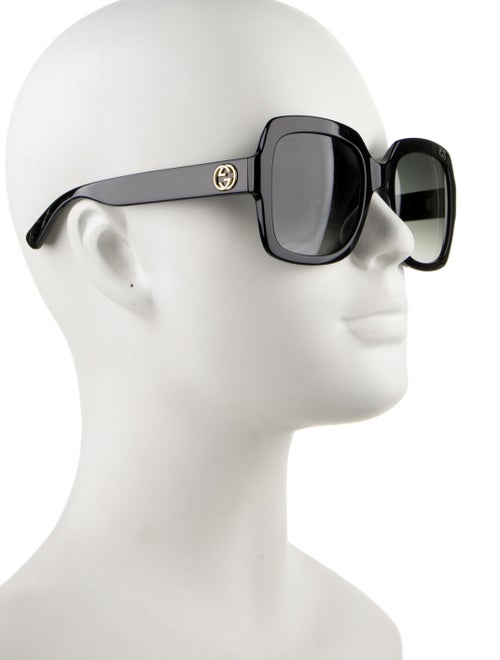 Gucci Oversize Gradient Sunglasses