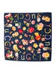Gucci Silk Floral Print Scarf