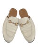 Gucci Horsebit Accent Leather Mules
