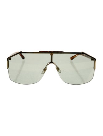Gucci Shield Tinted Sunglasses