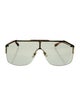 Gucci Shield Tinted Sunglasses