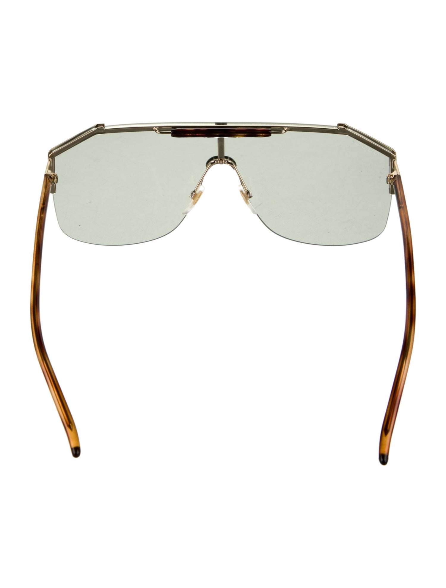 Gucci Shield Tinted Sunglasses