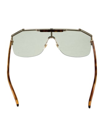 Gucci Shield Tinted Sunglasses