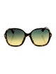 Gucci Oversize Gradient Sunglasses