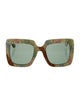 Gucci Oversize Tinted Sunglasses