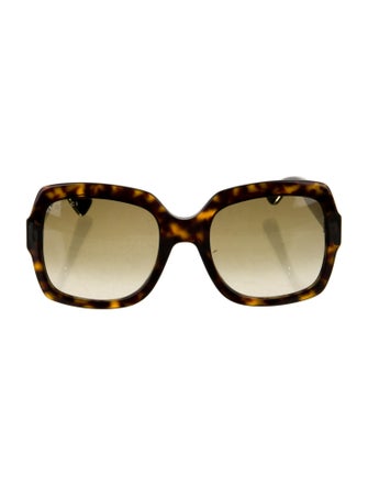 Gucci Square Gradient Sunglasses