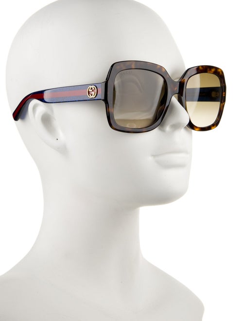 Gucci Square Gradient Sunglasses