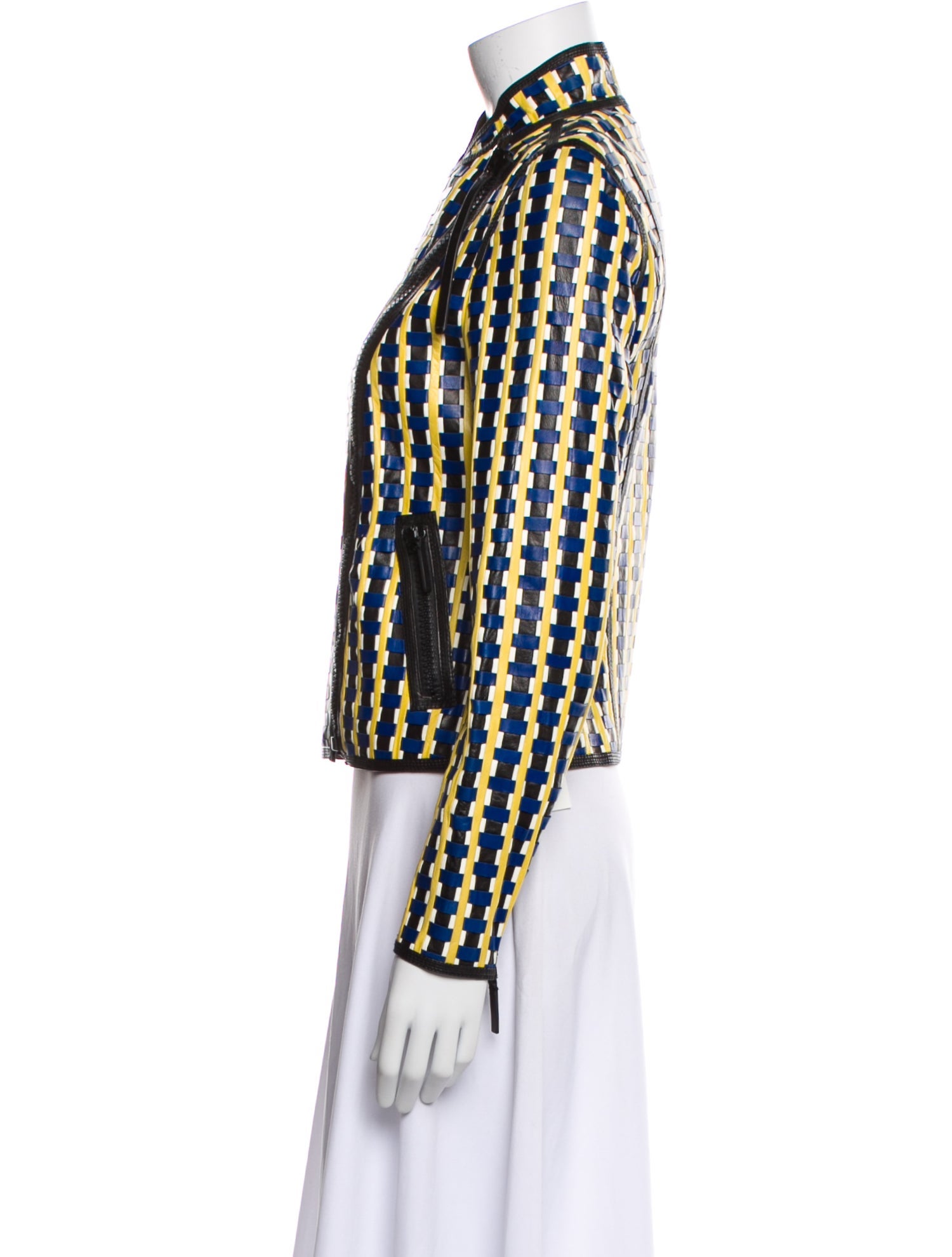 Gucci Vintage Leather Blazer