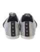 Gucci Sylvie Web Accent Glitter Sneakers