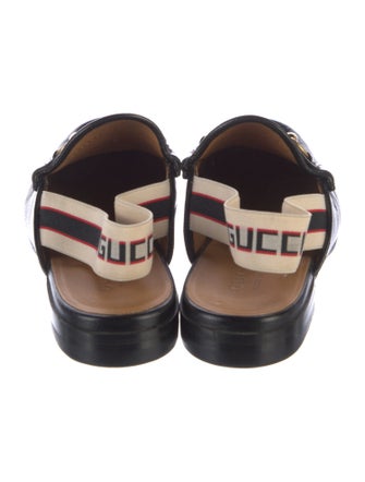 Gucci Horsebit Accent Leather Loafers