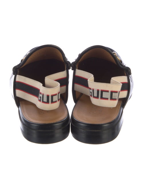 Gucci Horsebit Accent Leather Loafers
