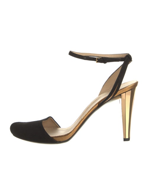 Gucci Suede Slingback Pumps