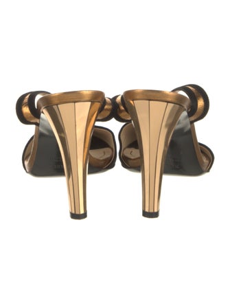 Gucci Suede Slingback Pumps