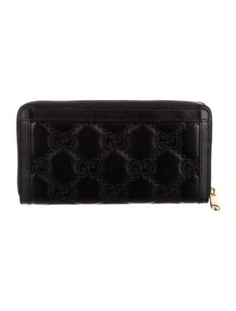 Gucci Leather Printed Wallet