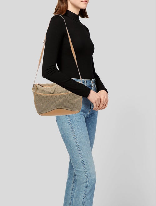 Gucci GG Canvas Messenger Bag