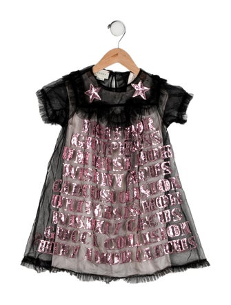 Gucci Tulle Sequin 'Gucci Princess' Dress