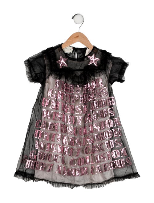 Gucci Tulle Sequin 'Gucci Princess' Dress