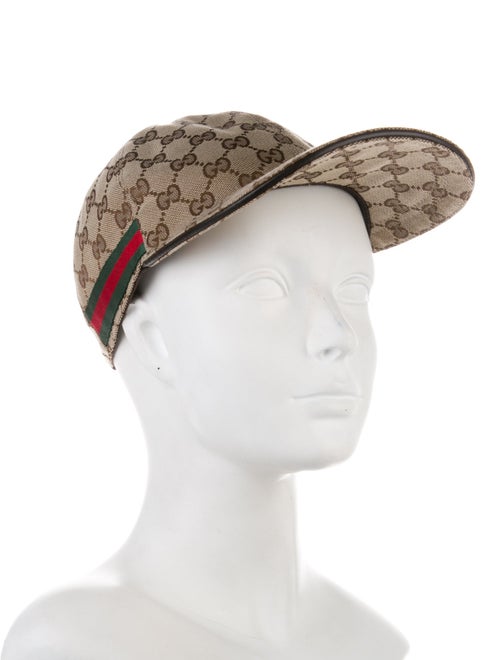 Gucci Web Monogram Baseball Hat
