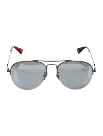 Gucci Aviator Mirrored Sunglasses