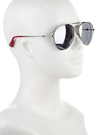 Gucci Aviator Mirrored Sunglasses