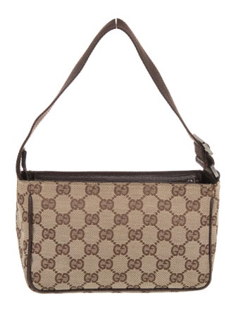Gucci Canvas Shoulder Bag