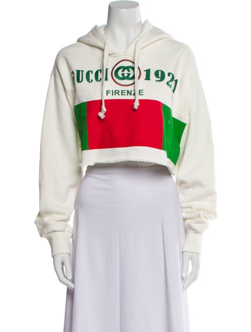 Gucci Graphic Print Crew Neck Sweatshirt