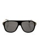 Gucci Shield Tinted Sunglasses