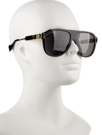 Gucci Shield Tinted Sunglasses