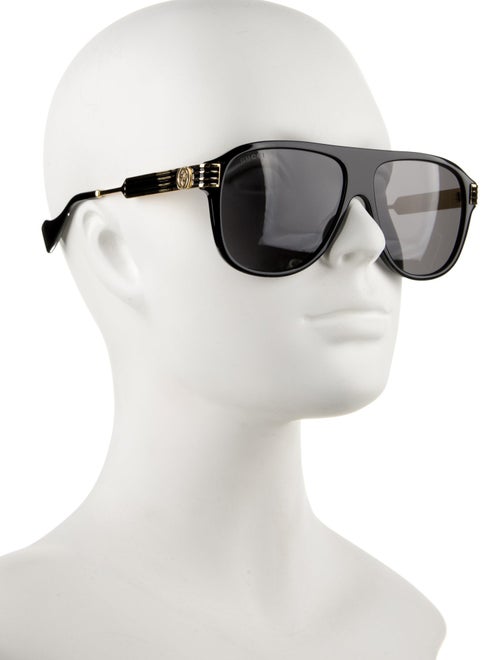 Gucci Shield Tinted Sunglasses
