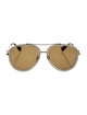 Gucci Aviator Mirrored Sunglasses