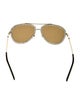 Gucci Aviator Mirrored Sunglasses